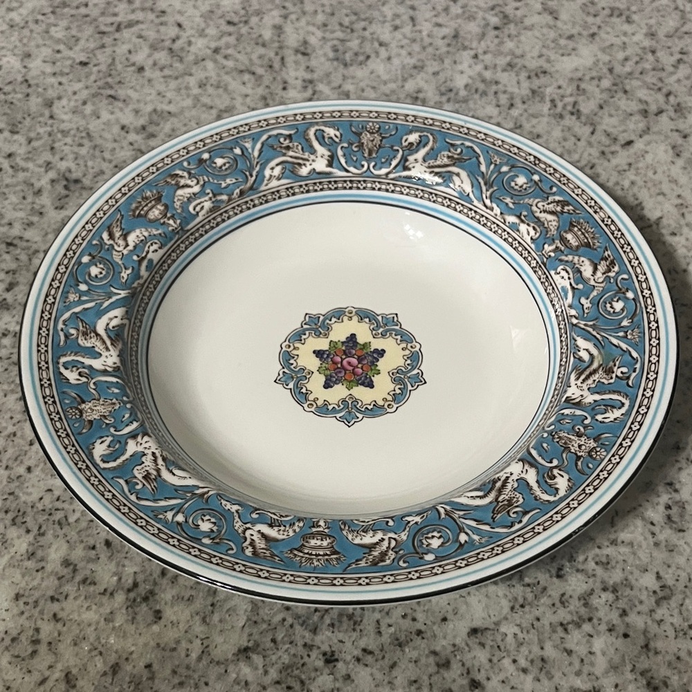 Wedgwood Florentine Bowl 8” Bone China Made in England